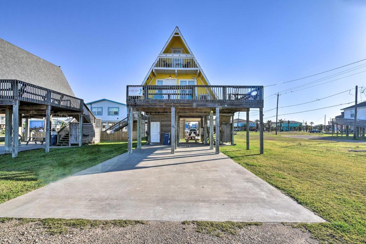 A-Frame Home With Deck - 2 Blocks To Surfside Beach! Luaran gambar